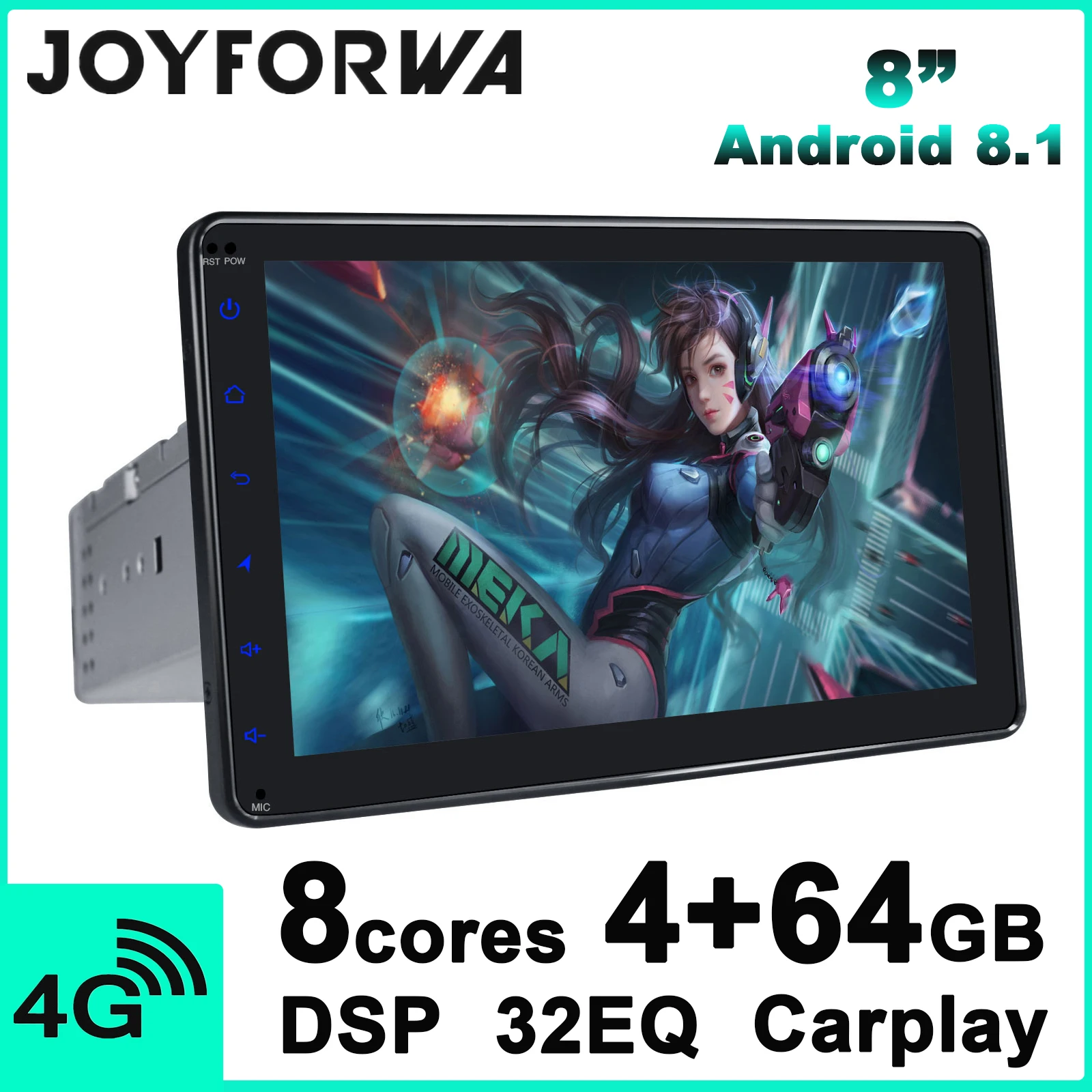 8 &quotAndroid мультимедиа видео музыкальный плеер HD 1280*720 Автомобильный стерео радио