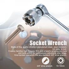 Универсальный Гаечный ключ универсальный торцевой ключ одноголовый гаечный ключ хром-молибденовая сталь Магическая рукоятка гаечный ключ