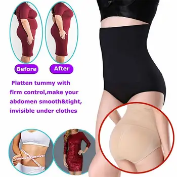 

Seamless Women Shapers High Waist Butt Lifter Slimming Tummy Control Knickers Panties Briefs Body Shapewear Corset Underwear