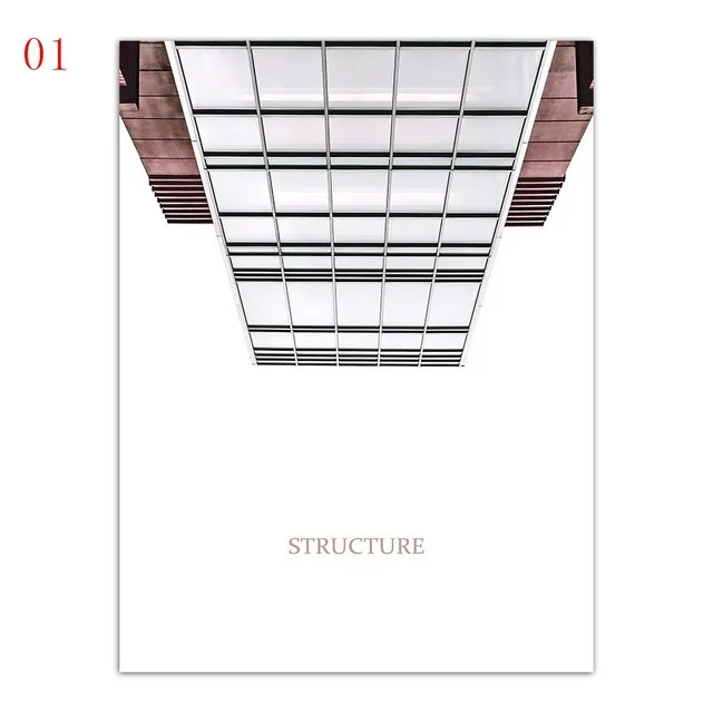 Fashion City Building Landscape Painting Print Minimalist Poster Bedroom Nordic Style Canvas Art Pop Wall Pictures