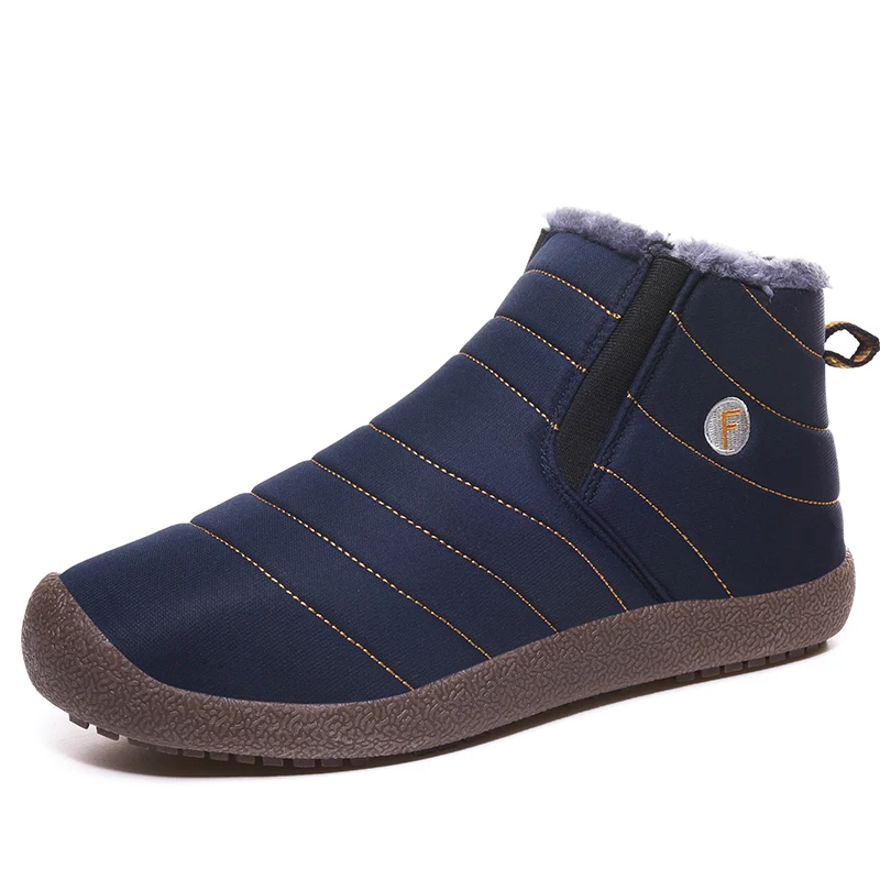 Зимние ботинки для мужчин и женщин; спортивные кроссовки; удобная прогулочная обувь; обувь для родителей и детей; Водонепроницаемая Уличная обувь для мальчиков