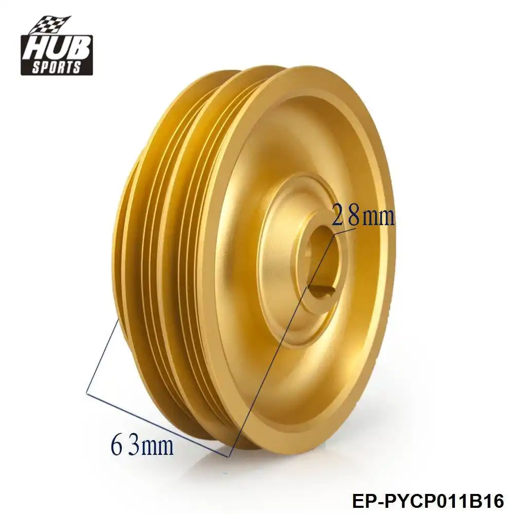 Engine Parts Crankshaft Pulleys Fit Acura/Honda Aluminum Underdrive