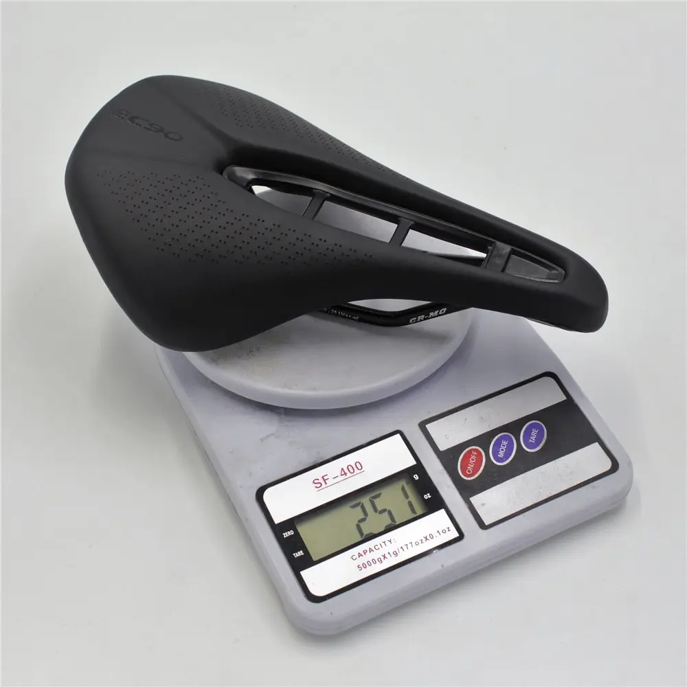 EC90 2018 Bike Saddles Bicycle Cycling Seat Silica Gel Seat Black Road MTB Bicycle Saddle Black (5)