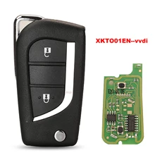 Xhorse jingyuqin XKTO01EN Universal Remote Key for Toyota 2 Buttons VVDI