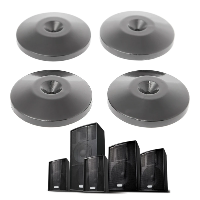 8PCS Metal Shockproof Foot Spikes Pads Stands Mats for Speakers CD Players Turntable Amplifier DAC Recorder Feet Pad Universal F