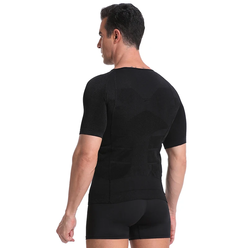 Men Slimming Body Shaper Tummy Control Shapewear Man Shapers Modeling Underwear Waist Trainer Corrective Posture Vest Corset US