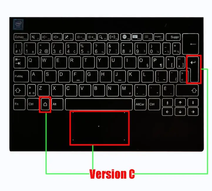 teclado apto la latin 100% novo original