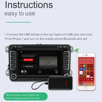 

Wireless Carplay Box For Original Car Wired To Wireless Carplay Module Navigation GPS USB Wireless Activator Auto For iphone