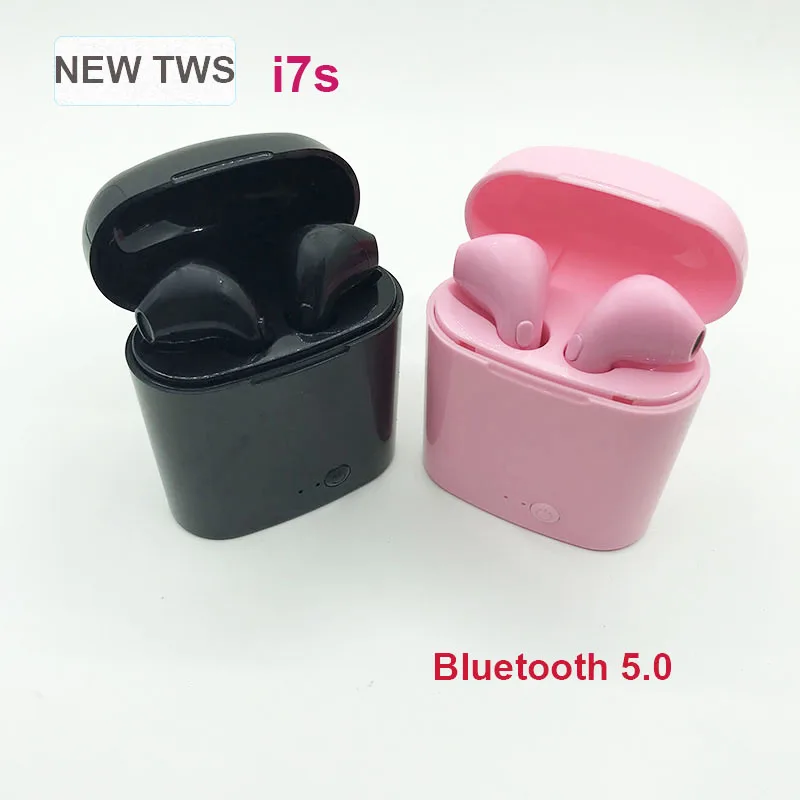 I9s i7s TWS стерео беспроводные наушники Мини Bluetooth 5,0 наушники гарнитура невидимые наушники для телефона pk i12 tws i20 i13