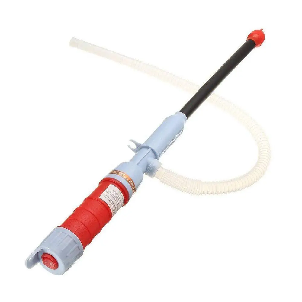 Red tube TWISTER. CK насос на батарейках для перекачки жидкости, воды, газа, инструменты для бензинового топлива, портативный автомобильный сифон, шланг - Цвет: Red tube