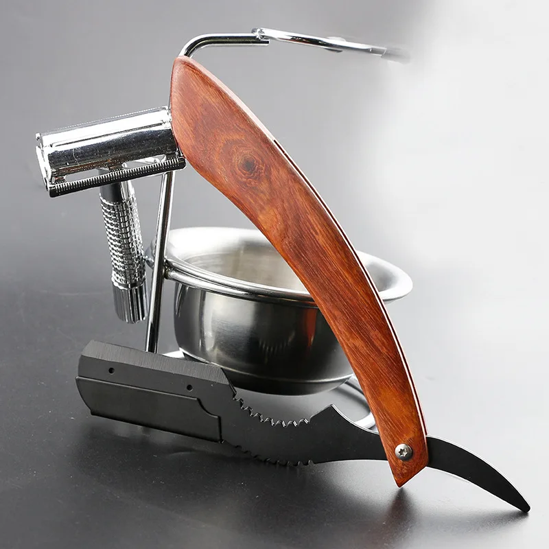 Vintage Shaving Razor Knife Manual men s Hairdressing Barber Shop Razor Special Scraping Blade Hand Shaving 1 Vintage Shaving Razor Knife Manual men s Hairdressing Barber Shop Razor Special Scraping Blade Hand Shaving 4