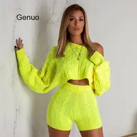 Hiver Tricot Pull Jumpsuits Pour Femmes 2018 Solide À Manches Longues Automne Playsui Stripe femme Rompers Womens Jumpsuit 5