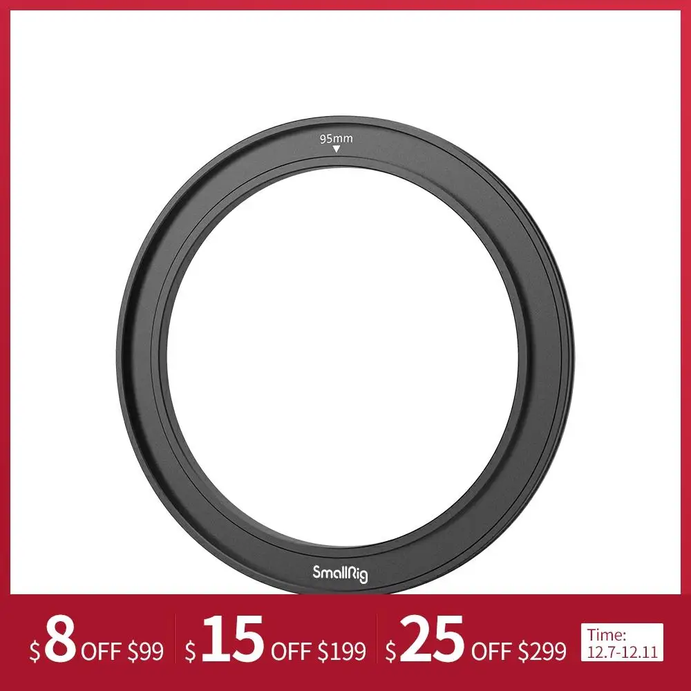 

SmallRig 95-114mm Threaded Adapter Ring for Matte Box 2661
