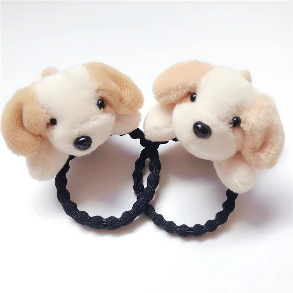 1pc ins Fashion Cute Stuffed Doggies Hairpins Hair Clips Doggy Hair