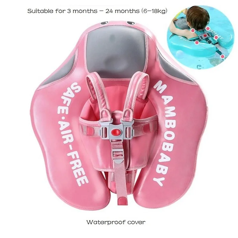 IMBABY младенец и ребенок безопасности надувной круг анти-вращение плавать ming кольцо дома Wwimming бассейн для маленьких мальчиков плавать Детские аксессуары - Цвет: pink