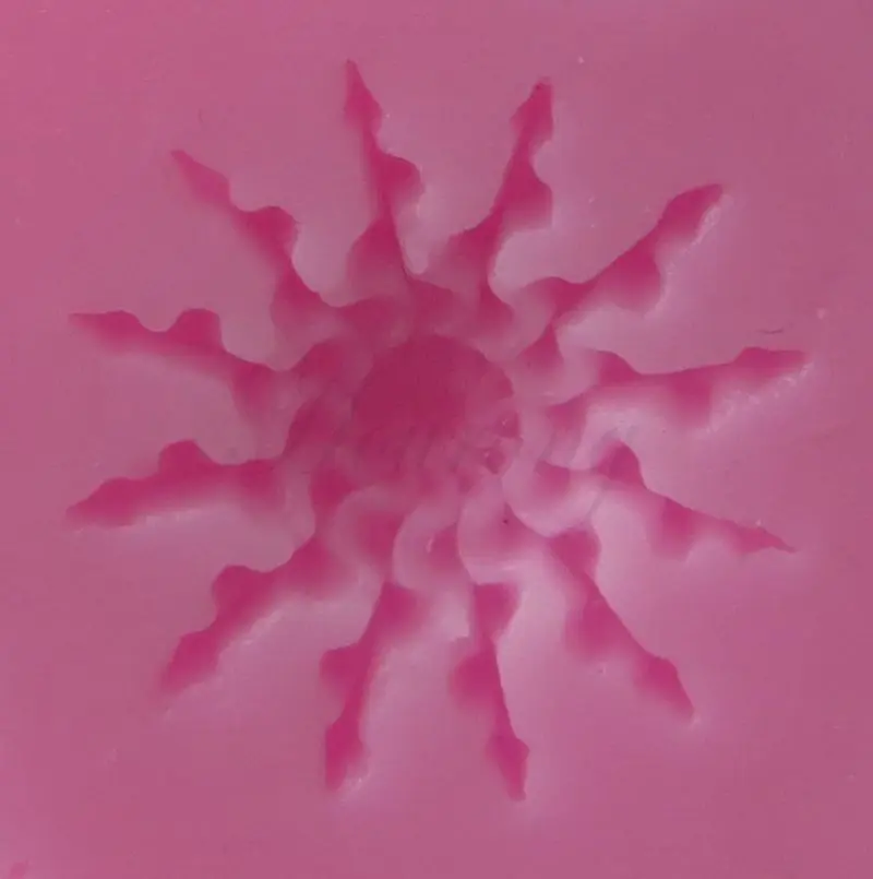 Snowflake Silicone Fondant Cake Mold  (8)