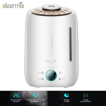 

Deerma Humidifier 5L Large Capacity Touch Temperature Intelligent Constant Humidity Office Bedroom Aromatherapy For Home