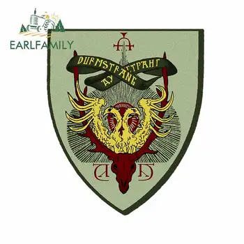 

EARLFAMILY 13cm x 11.1cm for Magic Harry Potter Symbol Windows RV Refrigerator Car Stickers Decal Laptop Scratch-Proof Graphics