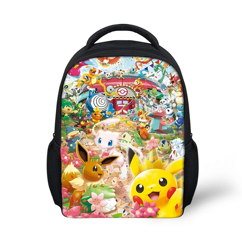 CDWX4413F HaoYun детский мини-рюкзак покемон аниме Deign детские школьные сумки Kawaii Pikacu узор для мальчиков и девочек маленький рюкзак - Цвет: CDWX4413F