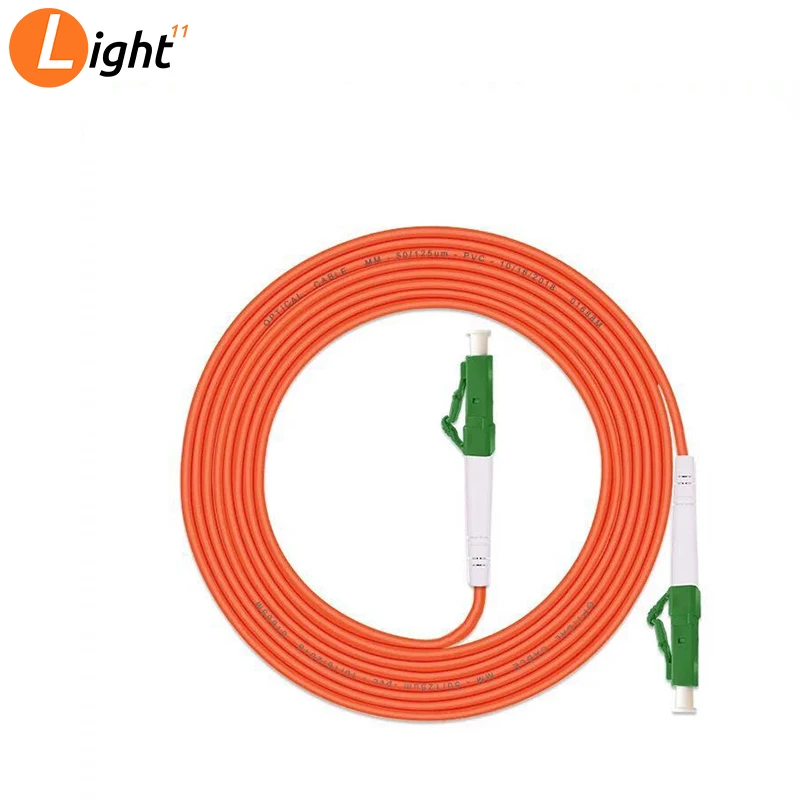 

10pcs /lot LC/APC-LC/APC Simplex Fiber Optical Patch Cord Multimode Optical Jumper Patch Cord 1M/2M/ 3M /5M/ 10M