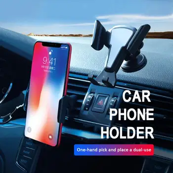 

Mini Car Phone Holder Air Outlet Gravity Navigation Support For Vehicles Mobile Phone Holder Car Air Outlet Mobile Phone Holder