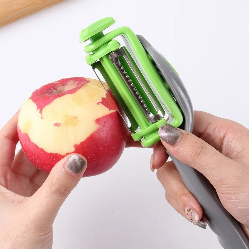 Многофункциональная прямая ручка Овощечистка специальный нож из нержавеющей