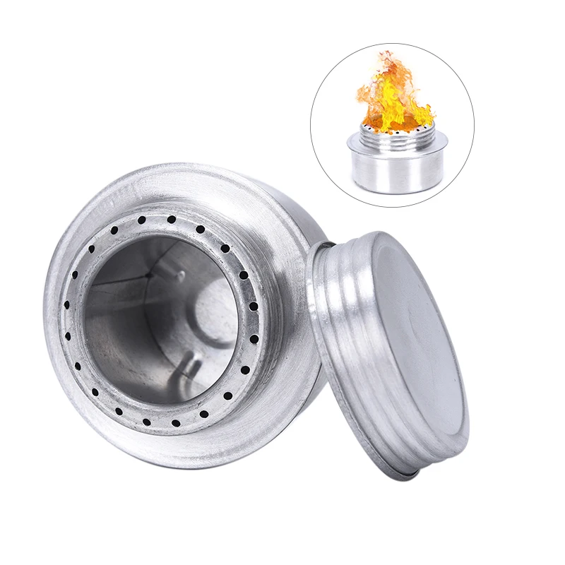 Mini Aluminum Alloy Alcoho Stove Outdoor Camping Portable Hiking Backpacking Cookware Cooking Picnic | Спорт и развлечения