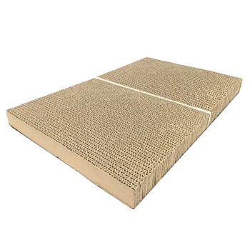 

Corrugated Paper Pad Play Multifunction Pet Folding Gift Plate Bed Sleeping Grinding Claws Cat Scratch Board Home Toy