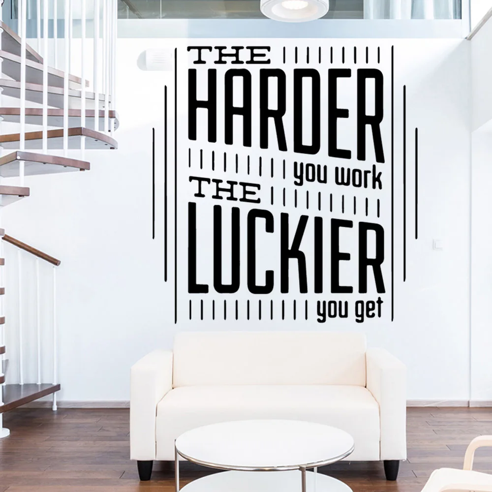 Художественная линия более твердые наклейки Luckier украшение для работы в