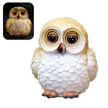 Домашнее животное водонепроницаемый Декор живой подарок садовый орнамент открытый яркий Газон лампа в форме животных на солнечных батареях милый светодиодный свет