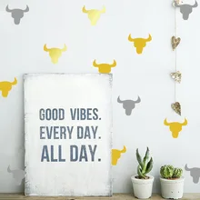 Funlife домашний креативный спальня детская комната настенные наклейки бумага Испания Bull клейкая бумага LV044