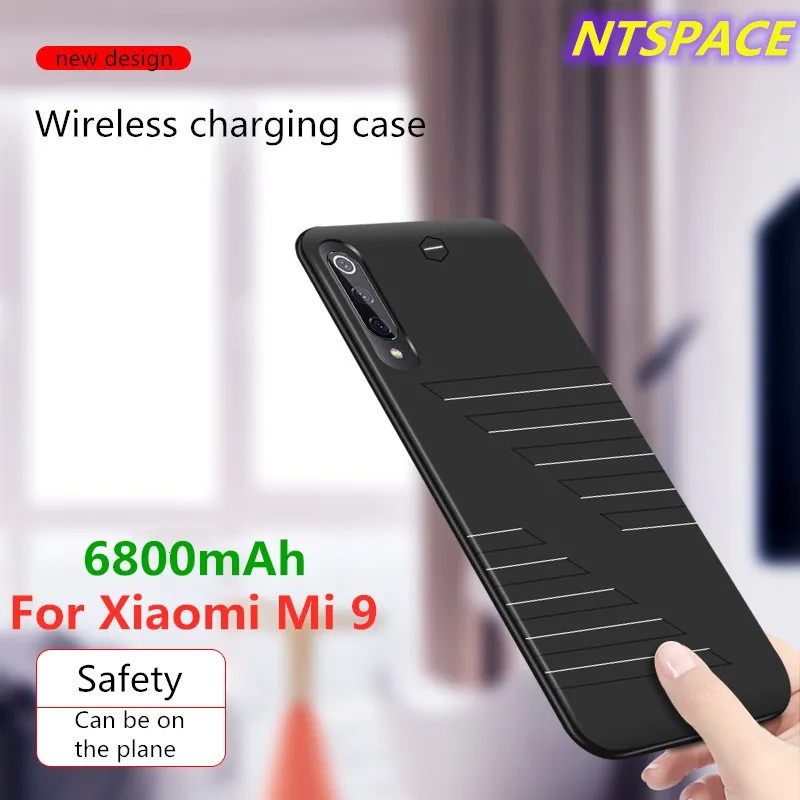 6800 мАч Расширенный телефон батарея мощность Чехол для Xiaomi Mi 9 Резервное
