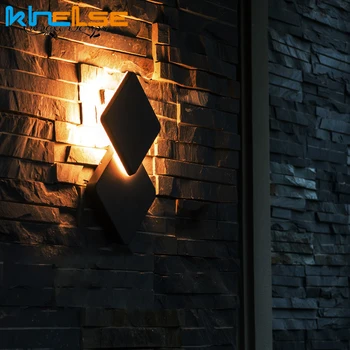 

Modern LED Wall Lamps Waterproof IP54 Front Porch Ceiling Light Surface Mounted Square For Outdoor Garden Bathroom Lighting