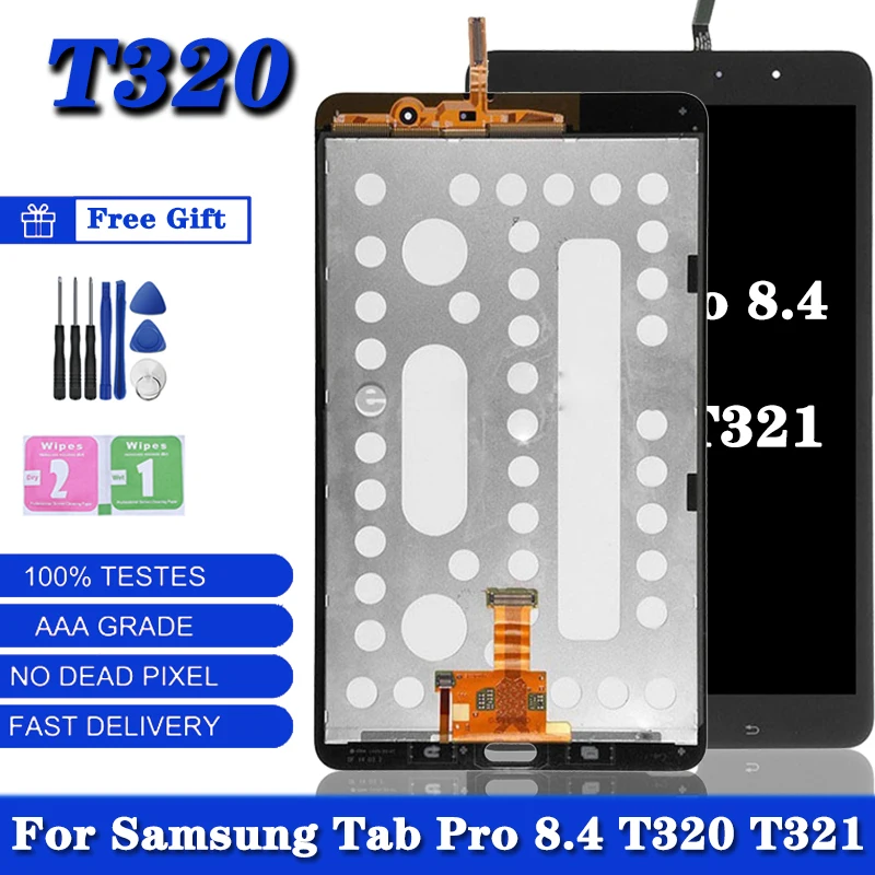 Оригинальный ЖК-дисплей для Samsung Galaxy Tab Pro T320 T321/T325 SM-T320 Wlan с сенсорным экраном и