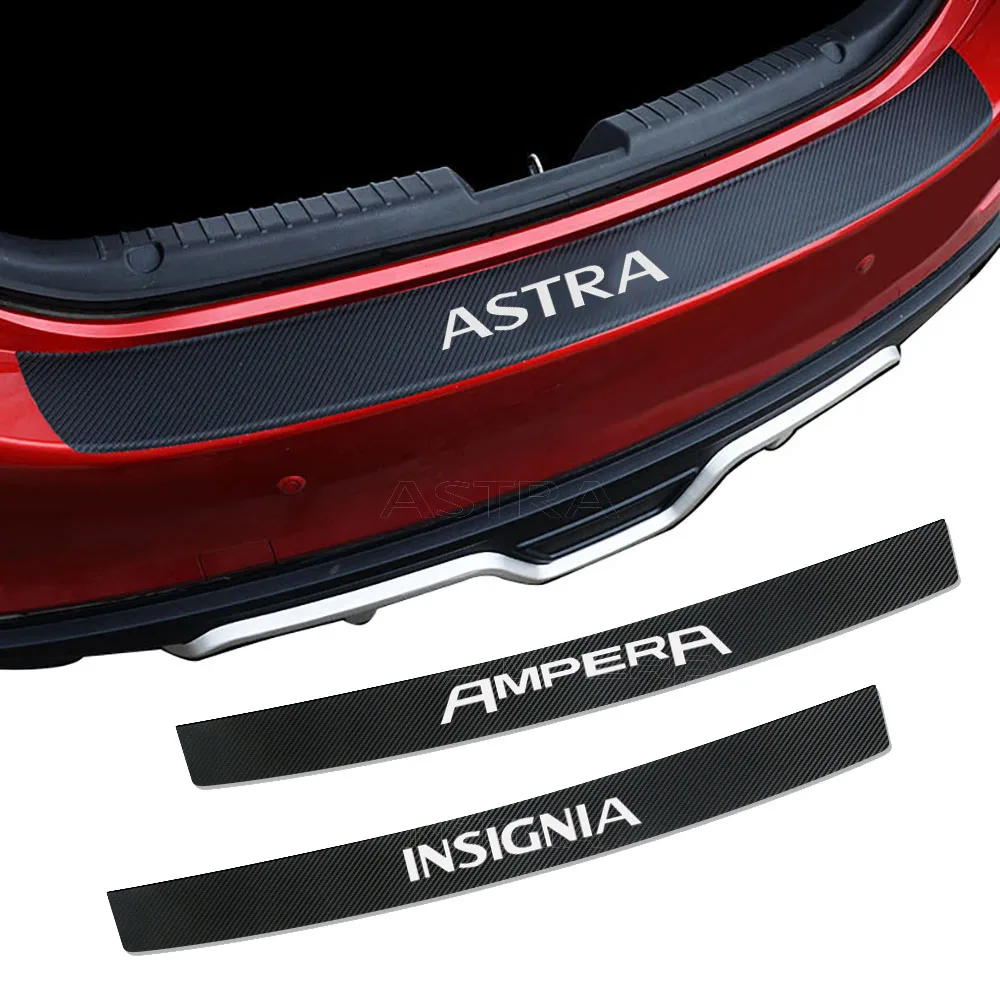 Защитные наклейки на задний бампер автомобиля для OPEL AMPERA ASTRA CORSA CROSSLAND GRANDLAND INSIGNIA
