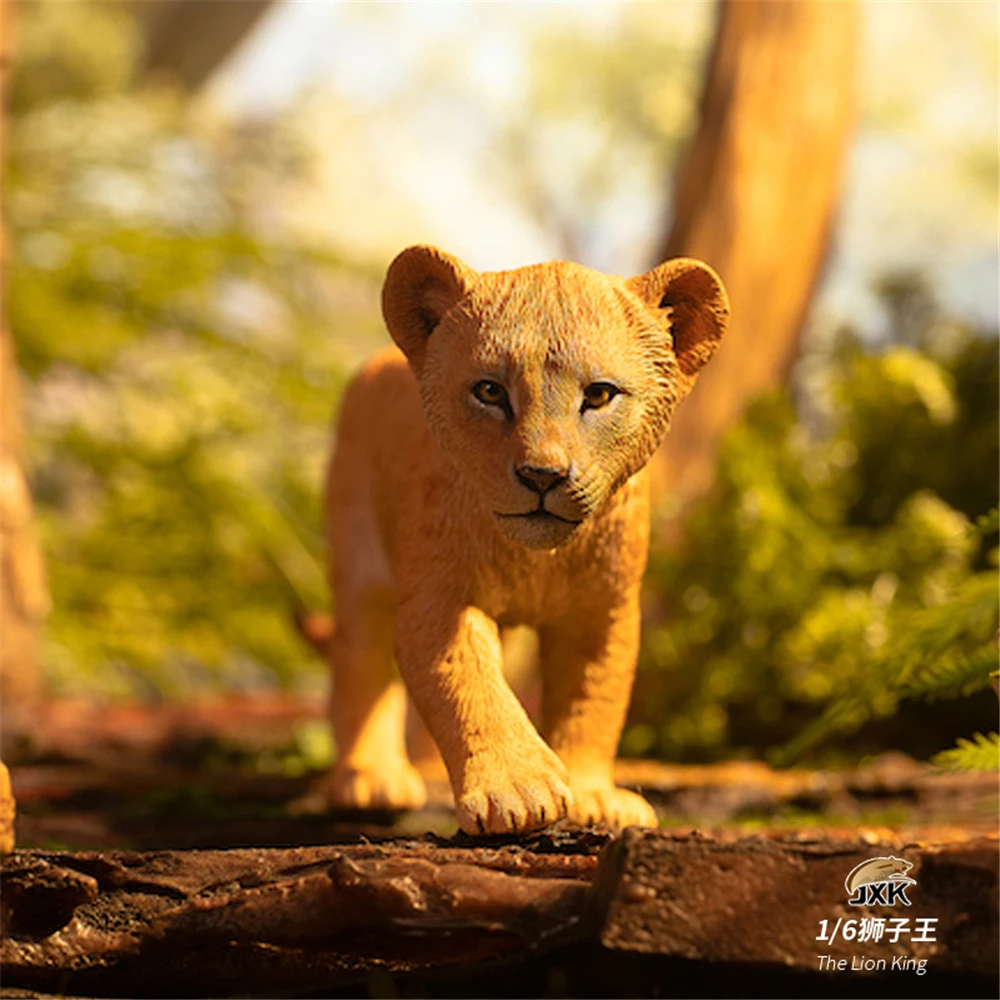 JXK 1:6 Scale Lion Cub Panthera leo Africa Animal Healing