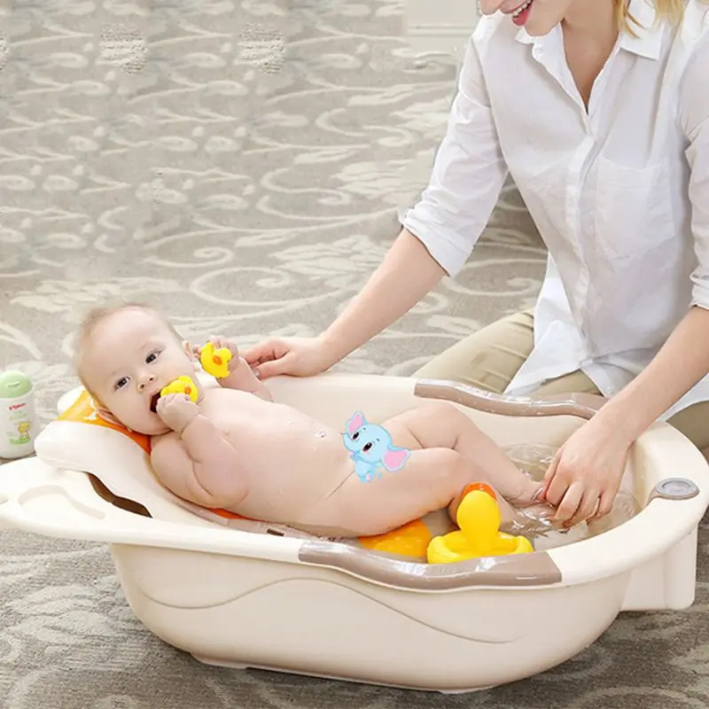 50pcs Mini Yellow Rubber Ducks Baby Bath Shower Floating Toys Cute Ducky Toy R7RB 2