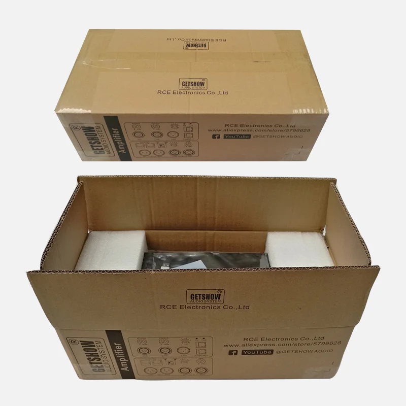 2000W Subwoofer Amplifier Module Professional Speaker Plate Amplifier Class D with DSP Audio Processor
