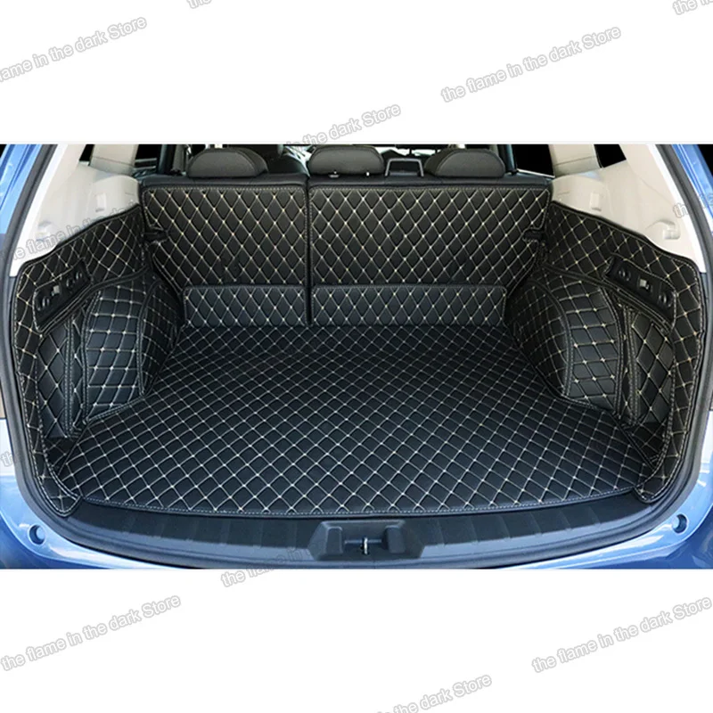 Leather Car Trunk Mat Cargo Liner for Subaru forester Sk 2019 2020 2021 2022 Rug Carpet rear boot interior accessories auto | Автомобили и