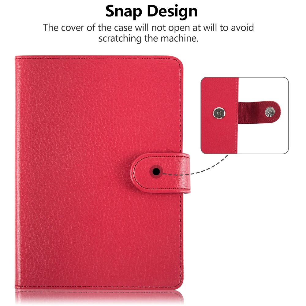 Case for Sony Prs-T2 Cover Case for Sony Prs-T2  6 inch e-Reader e-Book funda capa PU Leather Cover Case film+stylus