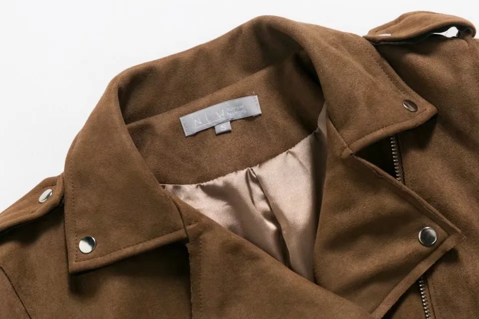 AliExpress, популярные модели, осенний стиль, западный стиль, модный вельветовый жакет из оленьей кожи, пальто с длинными рукавами