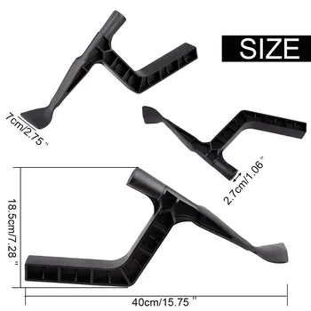 

2020 New Gutter Cleaning Spoon Scoop Hand Tools for Farm Garden Gutter Skylights Roof Structure Cleaning Dropshipping