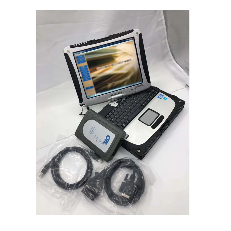 Для toyota диагностический it3 ОТК сканер Global Techstream GTS VIM OBD V13.10.019 HDD установленный в cf 19