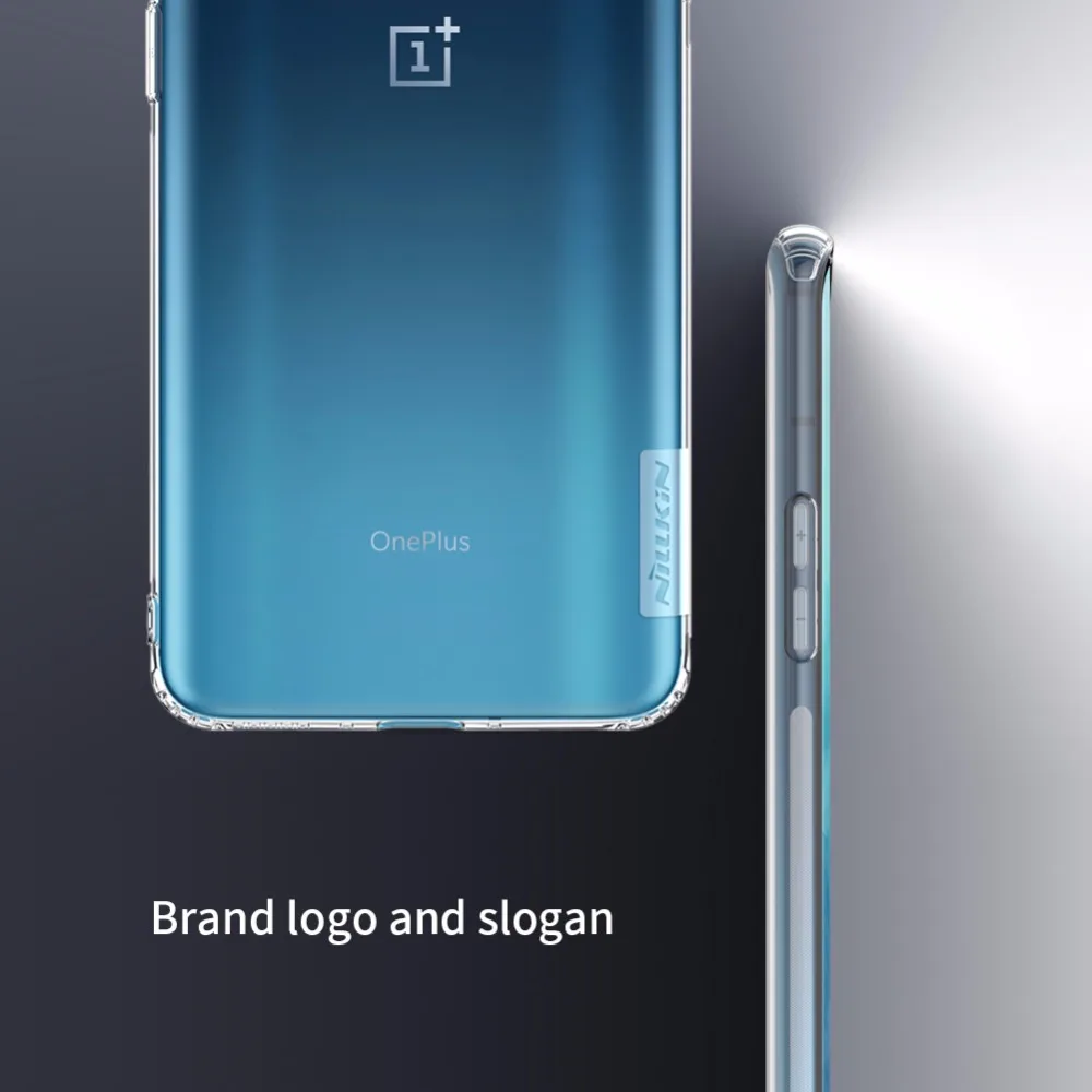 10 шт.,, Ультратонкий Прозрачный чехол NILLKIN из ТПУ для Oneplus 7T pro, жесткая мягкая задняя крышка из ТПУ для one plus 7t pro