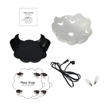 

1PC Pumpkin Shape Sticky Flea Killer Trap Lamp Household Bug Control Insect Killer Home Pet Flea Eliminate Tool (US Plug)