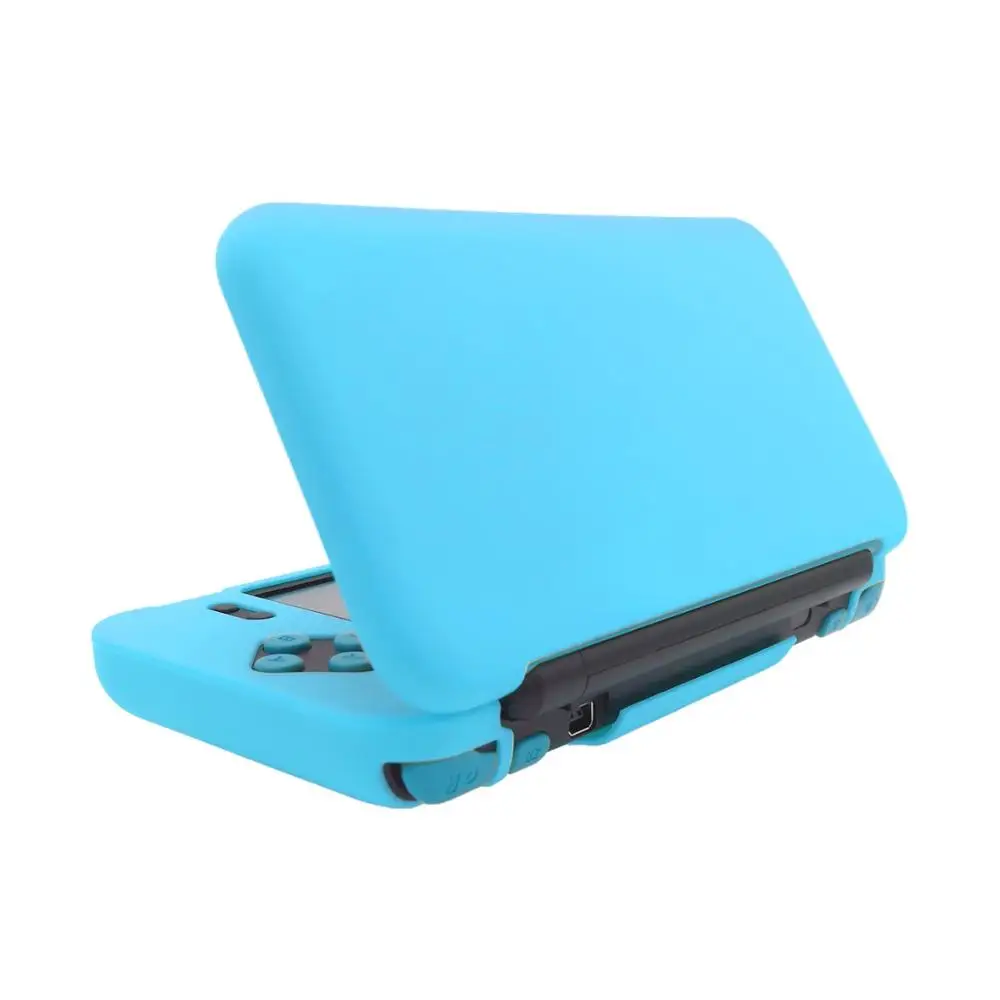 

Silicone Case For NEW Nintendo 2DS XL Protective Cover Skins For NEW Nintendo 2DS LL Game Cover ( Blue )