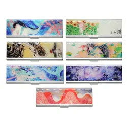 Boîte d'emballage pour aquarelle, 24 grilles, boîte métallique de haute qualité, fournitures de peinture d'artiste portables de voyage 