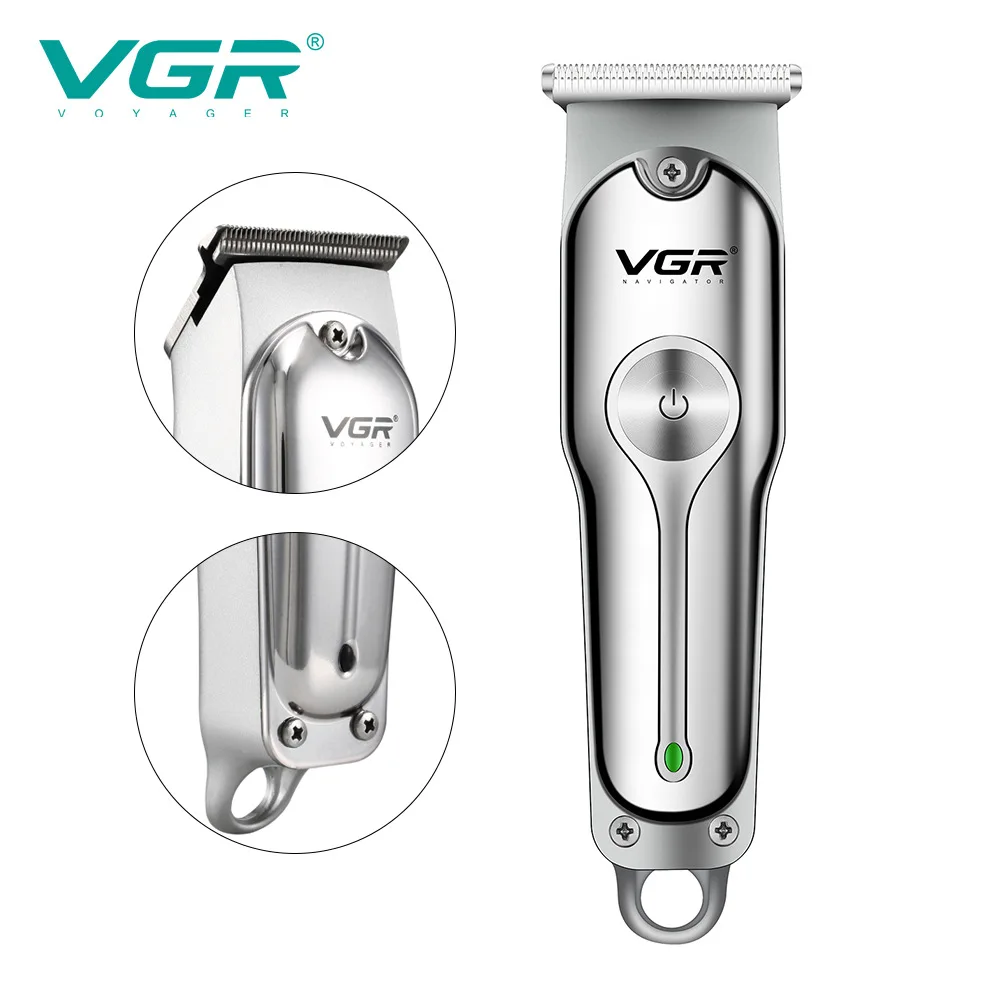 VGR 071 Hair Clipper Professional Personal Care Rechargeable Trimmer Barber For 0 Knife Head Machine Haircut Tool V071 3