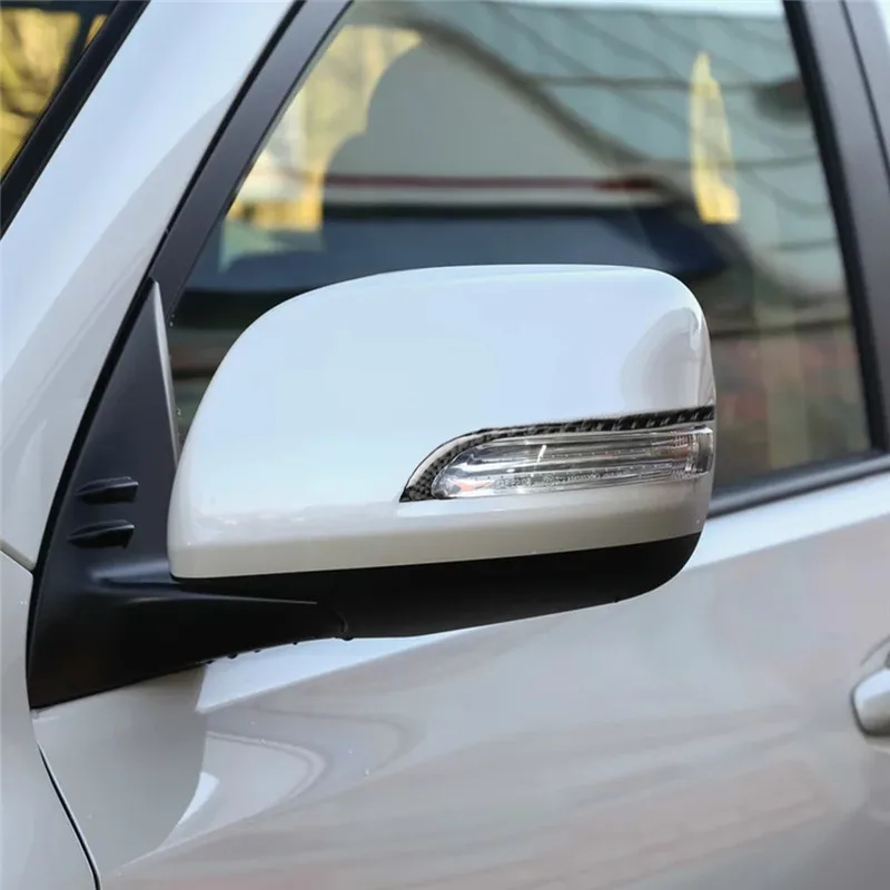 Подходит для Toyota Land Cruiser Prado 2010 2018 автомобильные аксессуары из углеродного