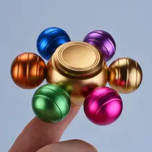 Съемный Радуга шесть Dragon Ball Спиннер для пальца, гироскоп Спиннер EDC снимает СДВГ аутизм стресс палец гироскоп